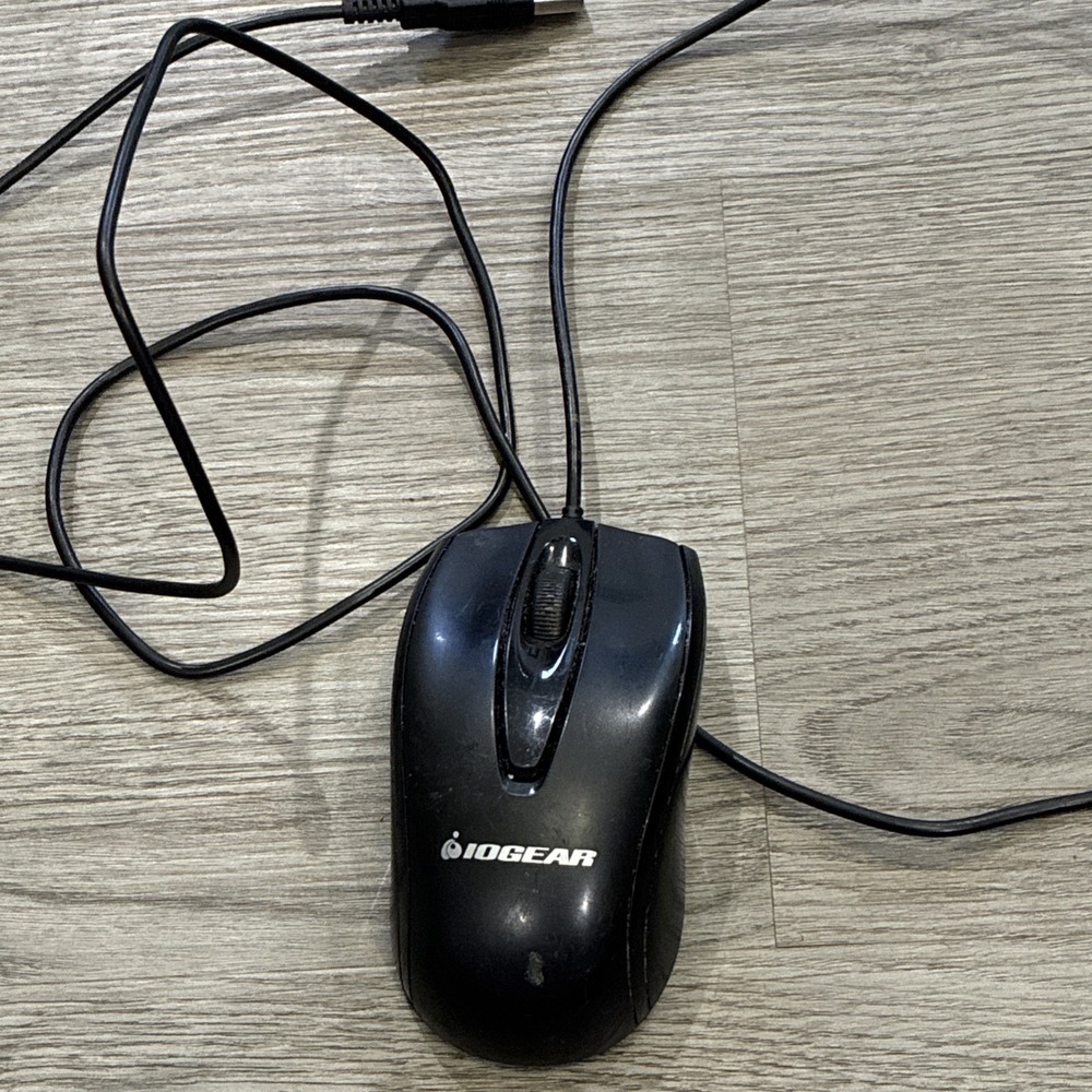 Black Iogear Computer Mouse | Model GKM513